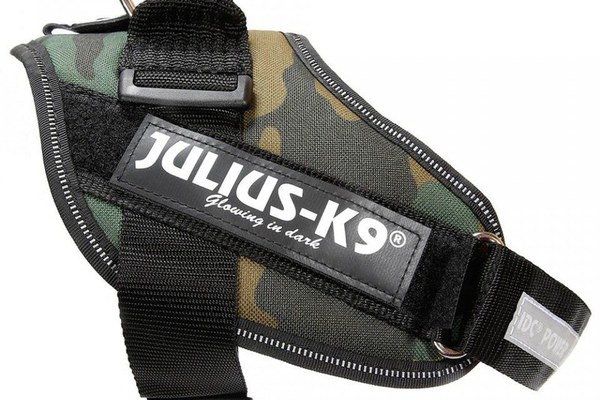 Ham K9 IDC Power, Marimea Mini, 7-15 kg, Camuflaj