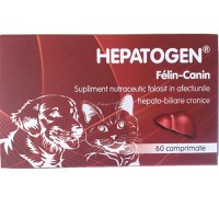 Hepatogen Felin - Canin x 60 comprimate - 1