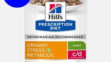 Hill's Prescription Diet Feline c/d Stress plus Metabolic, 12x85 g
