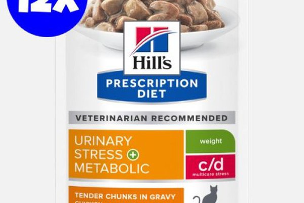 Hill's Prescription Diet Feline c/d Stress plus Metabolic, 12x85 g