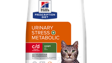 Hill's Prescription Diet Feline C/D Stress plus Metabolic, 3 kg