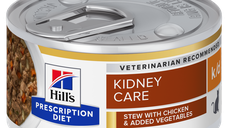 Hill's Prescription Diet Feline Kidney Care Stew Chicken & Vegetables, 82 g