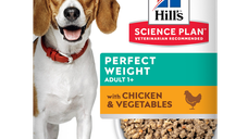 Hill's Science Plan Canine Adult Perfect Weight Chicken and Vegetables, 363 g