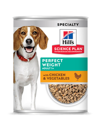 Hill's Science Plan Canine Adult Perfect Weight Chicken and Vegetables, 363 g - 1