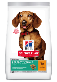 Hill's Science Plan Canine Adult Perfect Weight Small and Mini Chicken, 1.5 kg - 1