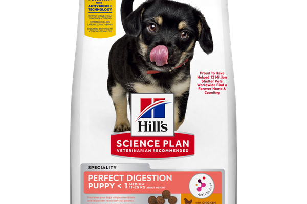 Hill's Science Plan Canine Puppy Medium Perfect Digestion, 14 kg
