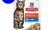 Hill's Science Plan Feline Adult Ocean Fish, 12x85 g