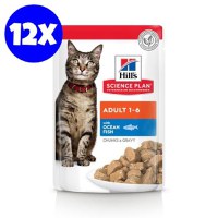 Hill's Science Plan Feline Adult Ocean Fish, 12x85 g - 1