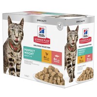 Hill's Science Plan Feline Adult Perfect Weight, 12x85 g - 1