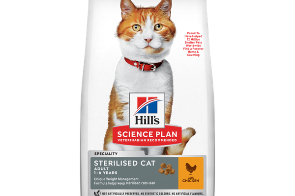 Hill's Science Plan Feline Adult Sterilised Cat Chicken, 15 kg
