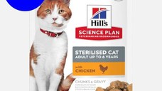 Hill's Science Plan Feline Sterilised Adult Chicken, 12x85 g