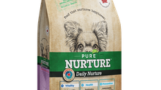Hrana caini de talie mica si mini Pure Nurture, cu orez si curcan, 2 kg