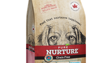 Hrana caini de toate varstele Pure Nurture Grainfree, cu somon si cartofi, 3 kg