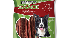 Hrana complementara pentru caini, Perfect Snack, fasii de miel, 300 g