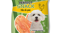 Hrana complementara pentru caini, Perfect Snack, file de pui, 300 g