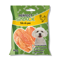 Hrana complementara pentru caini, Perfect Snack, file de pui, 80 g - 1