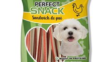 Hrana complementara pentru caini, Perfect Snack, sandwich de pui, 80 g
