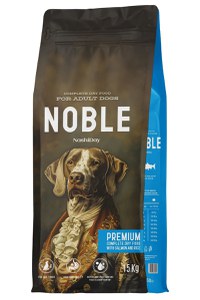 Hrana Premium Uscata Caini, NashiDay Noble, Somon si Orez, 15 kg - 1