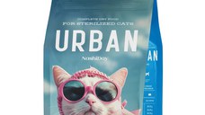Hrana Premium Uscata Pisici Sterilizate, NashiDay Urban, Somon si Orez, 1.5 kg
