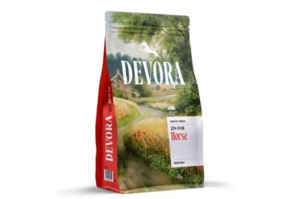 Hrana semi-umeda caini, Devora Dog Semi-Moist Adult All Sizes Grain Free Monoprotein, Cal, 1.5 kg