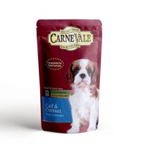 Hrana umeda caini, Carnevale Puppy Vitel & Coacaze, 125 g - 1