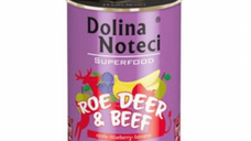 Hrana umeda caini, Dolina Noteci Superfood Caprioara si Vita, 400 g