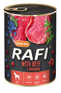 Hrana Umeda Caini, Rafi Dog, Vita si Afine, 400 g - 1