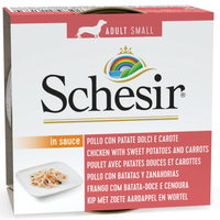 Hrana umeda caini, Schesir Dog Adult Small Chicken with Sweet Potatoes in Sauce, 85 g - 1