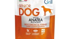 Hrana umeda pentru caini Monge Grill Senior, Piept de Rata, 100 g