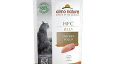 Hrana umeda pisici Almo Nature HFC Plic Jelly Pui, 55 g