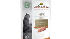 Hrana umeda pisici Almo Nature HFC Plic Jelly Pui, 55 g