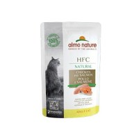 Hrana umeda pisici Almo Nature HFC Plic Pui si Somon, 55 g - 1