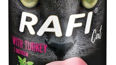 Hrana Umeda Pisici, Rafi Cat, Curcan, 400 g