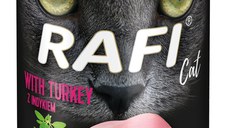 Hrana Umeda Pisici, Rafi Cat, Curcan, 400 g
