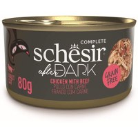 Hrana umeda pisici, Schesir After Dark Cat Wholefood Pui si Vita, 80 g - 1