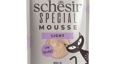 Hrana umeda pisici, Schesir Special Light Cat Pui, 70 g