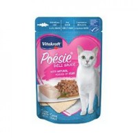 Hrana umeda pisici, Vitakraft Plic Poesie, Cod in Sos, 85 g - 1