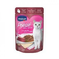 Hrana umeda pisici, Vitakraft Plic Poesie, Inima in Sos, 85 g - 1