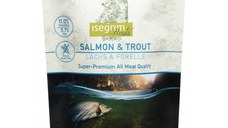 Hrana umeda, Pouch Isegrim Dog Adult Salmon & Trout, 410 g