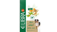 Hrana Uscata Caini Adulti, Libra Dog Adult Medium-Maxi, Miel, 14 kg