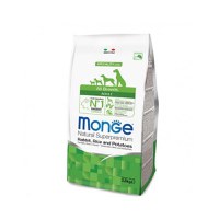 Hrana uscata caini, Monge Natural Superpremium All Breeds Adult, Iepure, Orez & Cartofi, 2.5 kg - 1