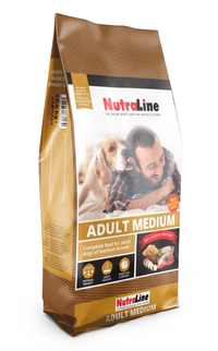 Hrana uscata caini, Nutraline Adult Medium, 12.5 kg - 1