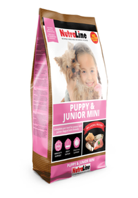 Hrana uscata caini, Nutraline Puppy & Junior Mini, 8 kg - 1