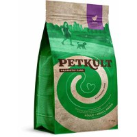 Hrana uscata caini, Petkult Probiotic Care Adult, talie mica, rata, 2 kg - 1