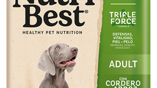 Hrana Uscata Caini Premium, NutriBest Adult Dog, Miel si Orez, 3 kg