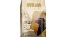 Hrana Uscata Caini, Remi Premium Adult Large Breed cu Pui si Curcan, 3 kg
