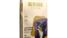 Hrana Uscata Caini, Remi Premium Adult Medium Breed cu Pui si Curcan, 12.5 kg