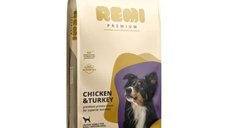 Hrana Uscata Caini, Remi Premium Adult Medium Breed cu Pui si Curcan, 12.5 kg