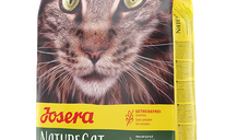 Hrana uscata pentru pisici Josera NatureCat, fara cereale, cu pasare si somon, 10 kg