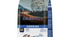 Hrana Uscata Pisici, Bravery Adult Cat, Hering, 2 kg
